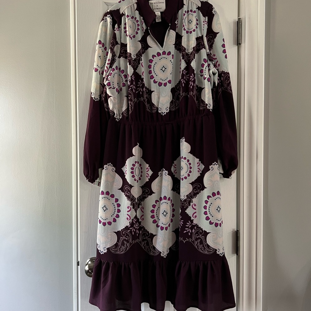 Lane Bryant Girl with Curves dress